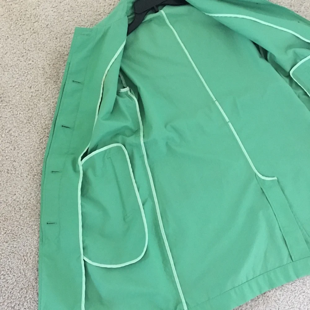 GAP Green Trench Coat - Picture 5 of 5
